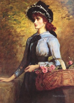 ジョン・エヴェレット・ミレー Painting - イギリス人スウィート・エマ・モーランドSN 1892ラファエル前派ジョン・エヴェレット・ミレー
